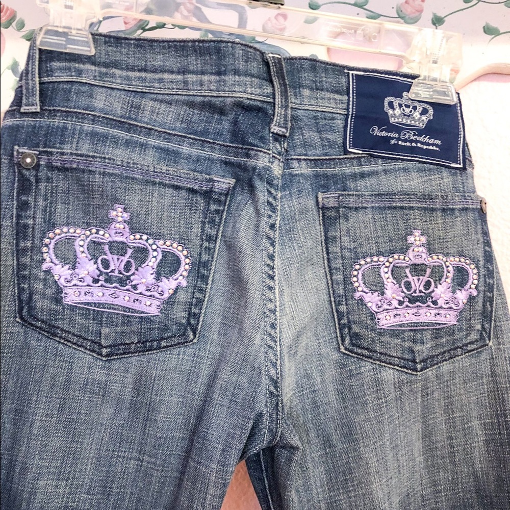 Victoria Beckham for Rock & Republic crown jeans